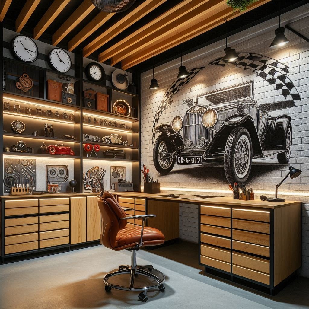 Garage workspace Idea