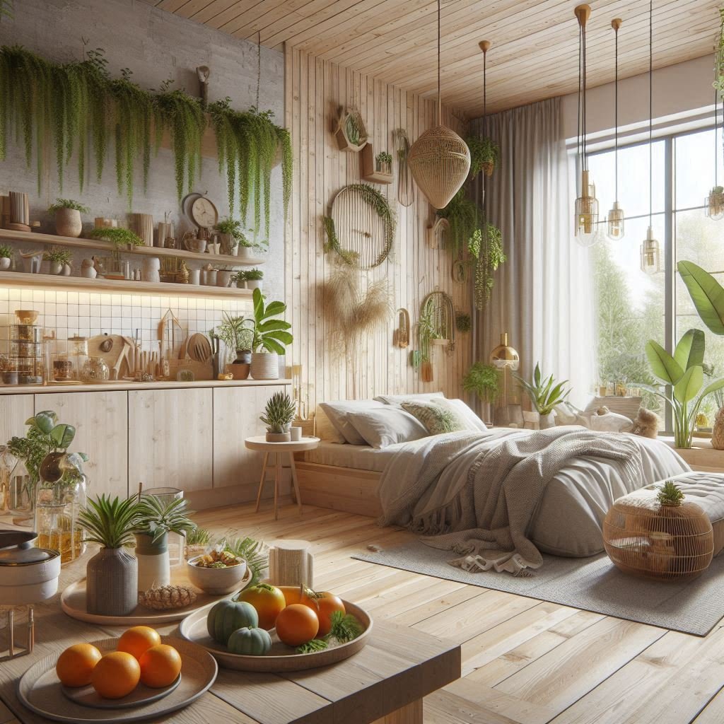 biophilic bedroom